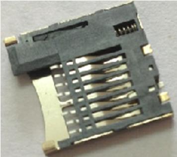 HS-309  T-FLASH CARD PUSH CONN(��(n��i)�����ɜy(c��)PIN��