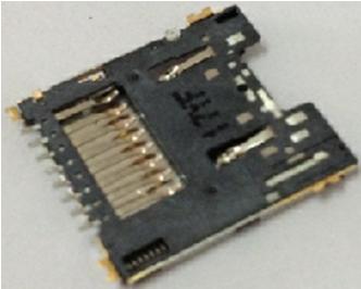 HS-314  T-FLASH CARD PUSH ���ɜy(c��)PIN 8PIN